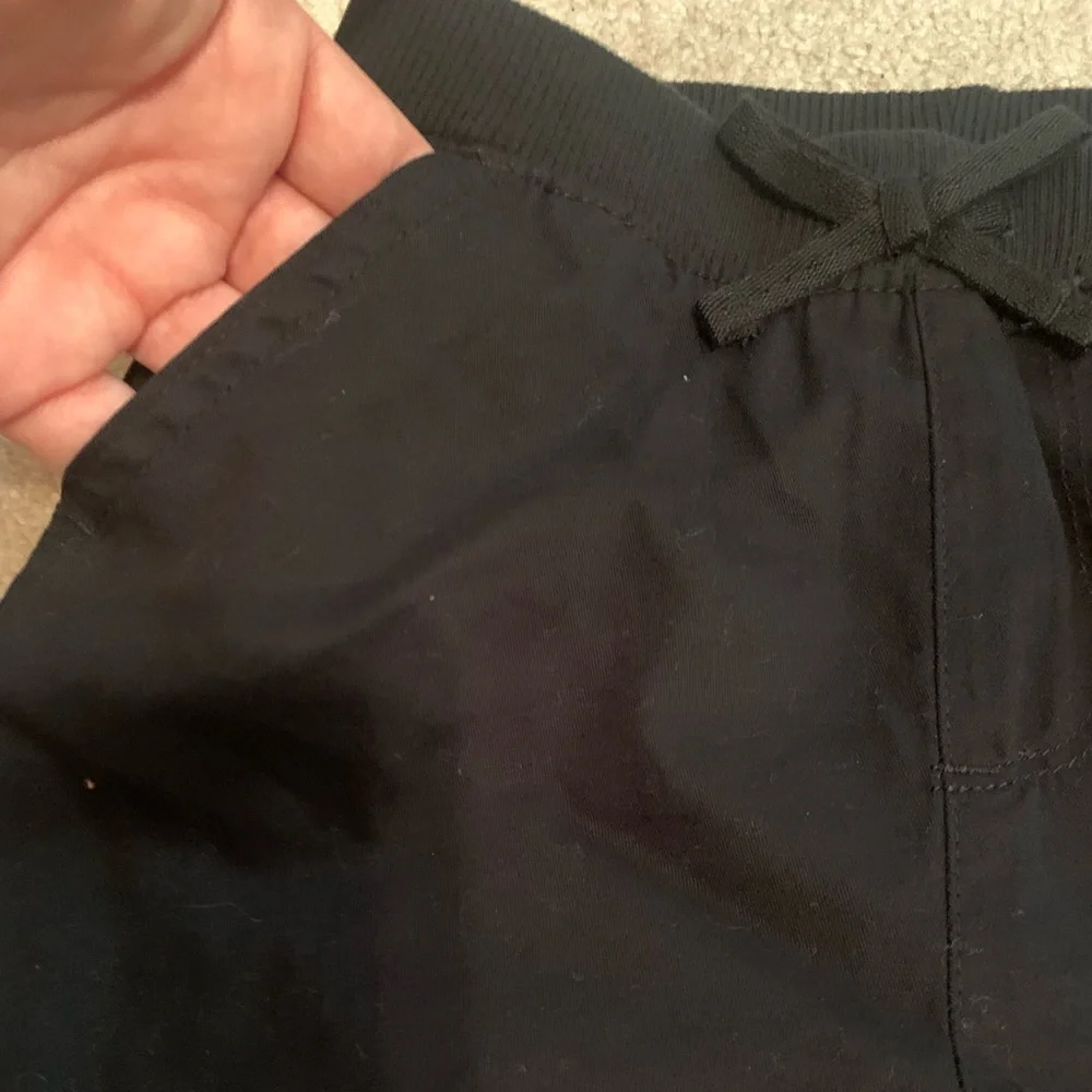 NWT The Children’s Place kids black shorts. Size 5T.